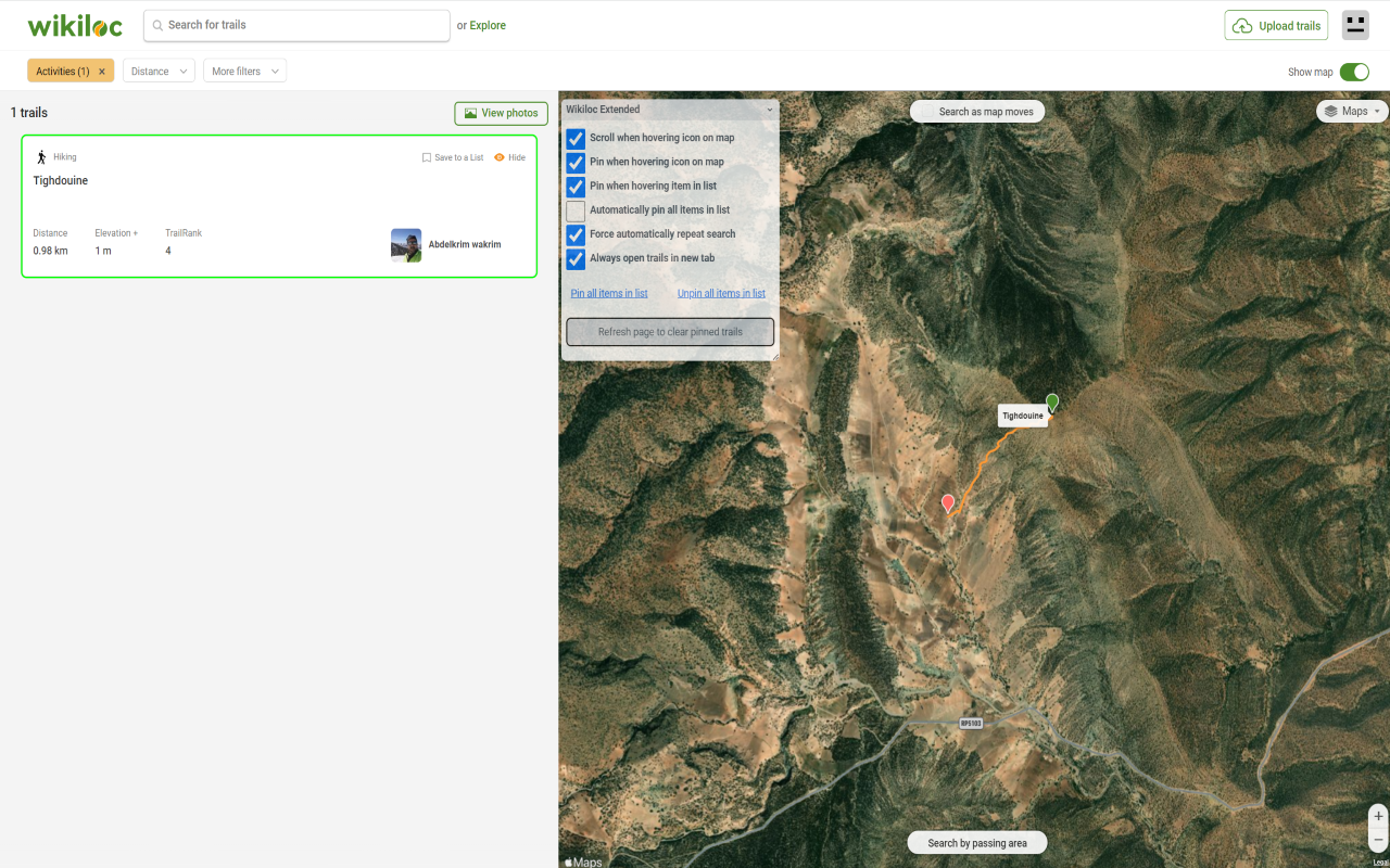 Extended Wikiloc截图2
