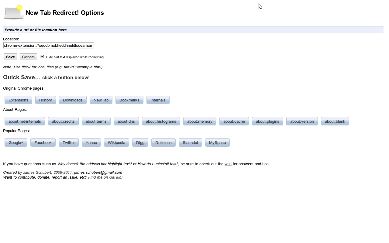 New Tab Redirect截图1