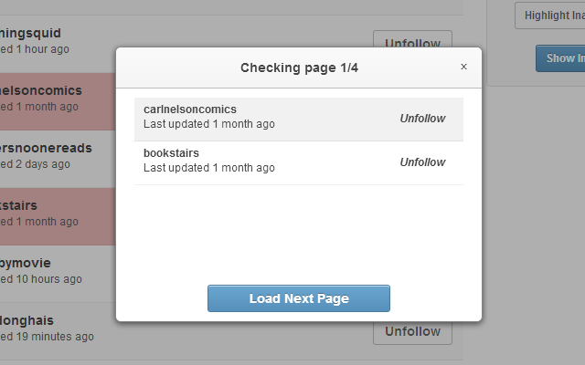 Tumblr Inactivity Checker截图1