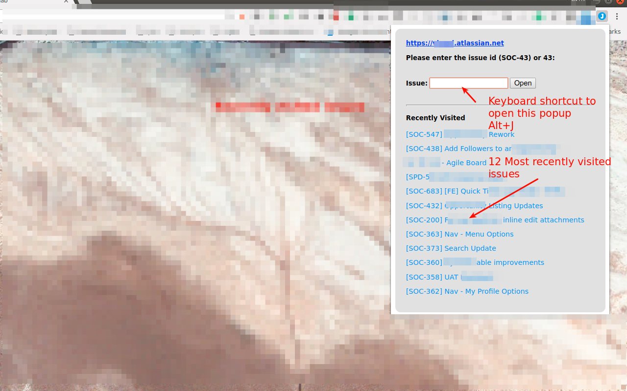Jira Issue Quick Open截图4