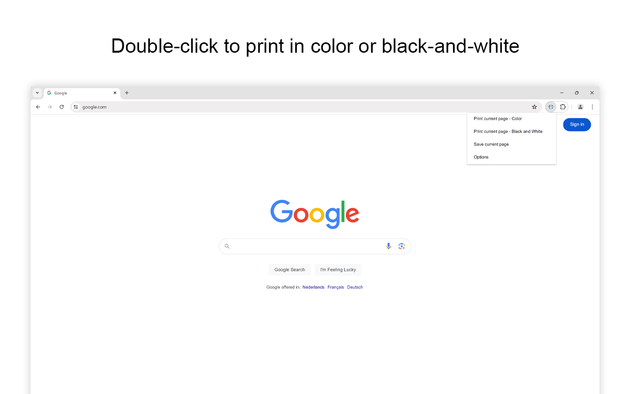 打印 for Google Chrome截图1