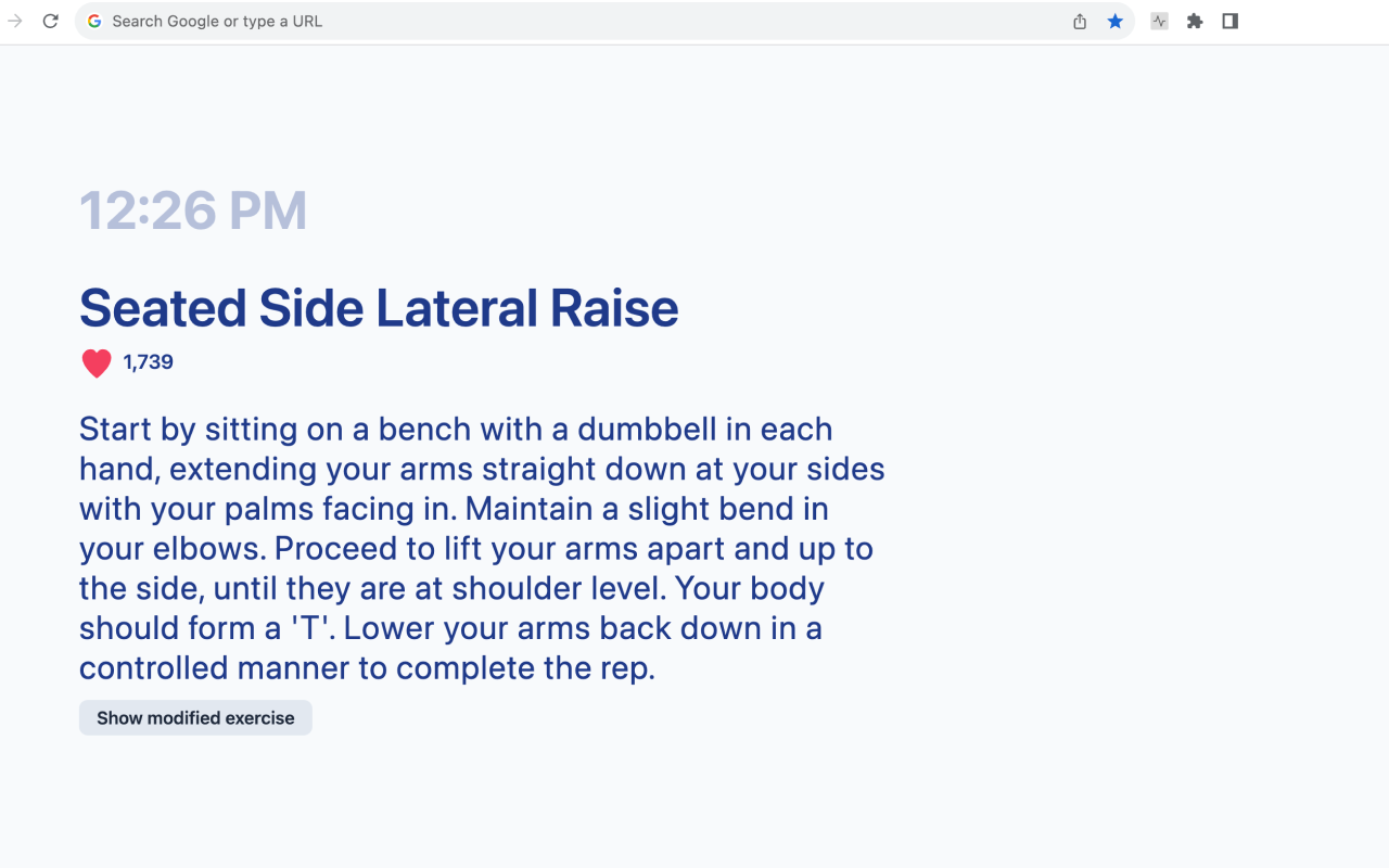 Exercise - Fitness Inspiration with Every Tab截图3