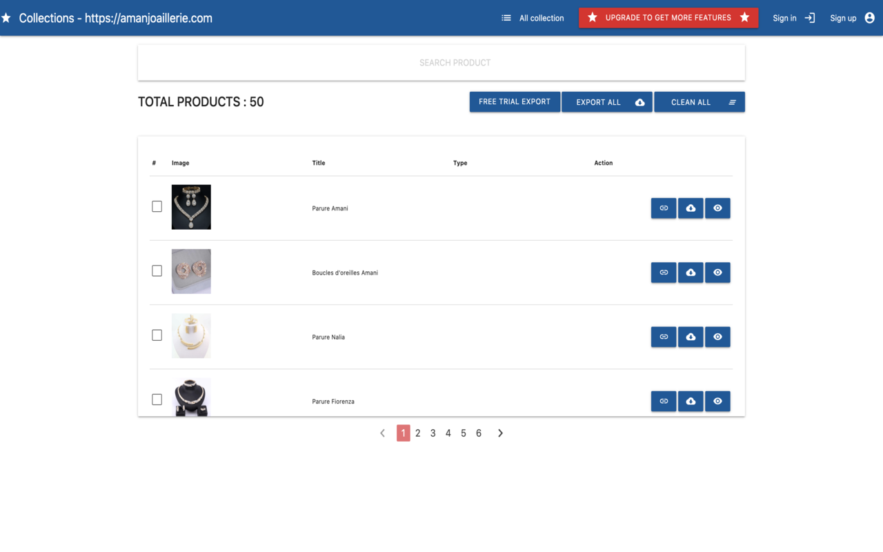 Shopify Scraper截图1