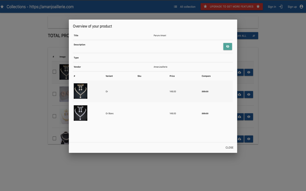Shopify Scraper截图2