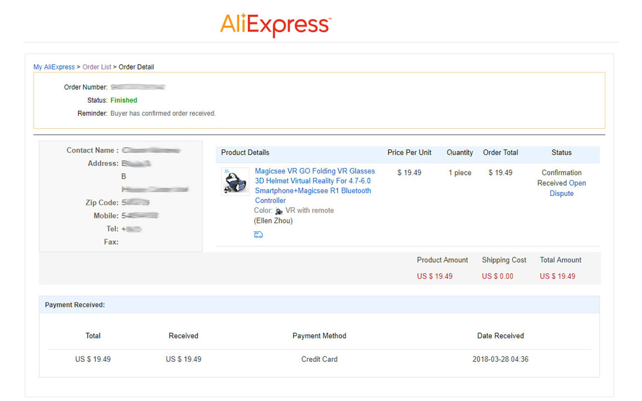 AliExpress Order Extractor截图2