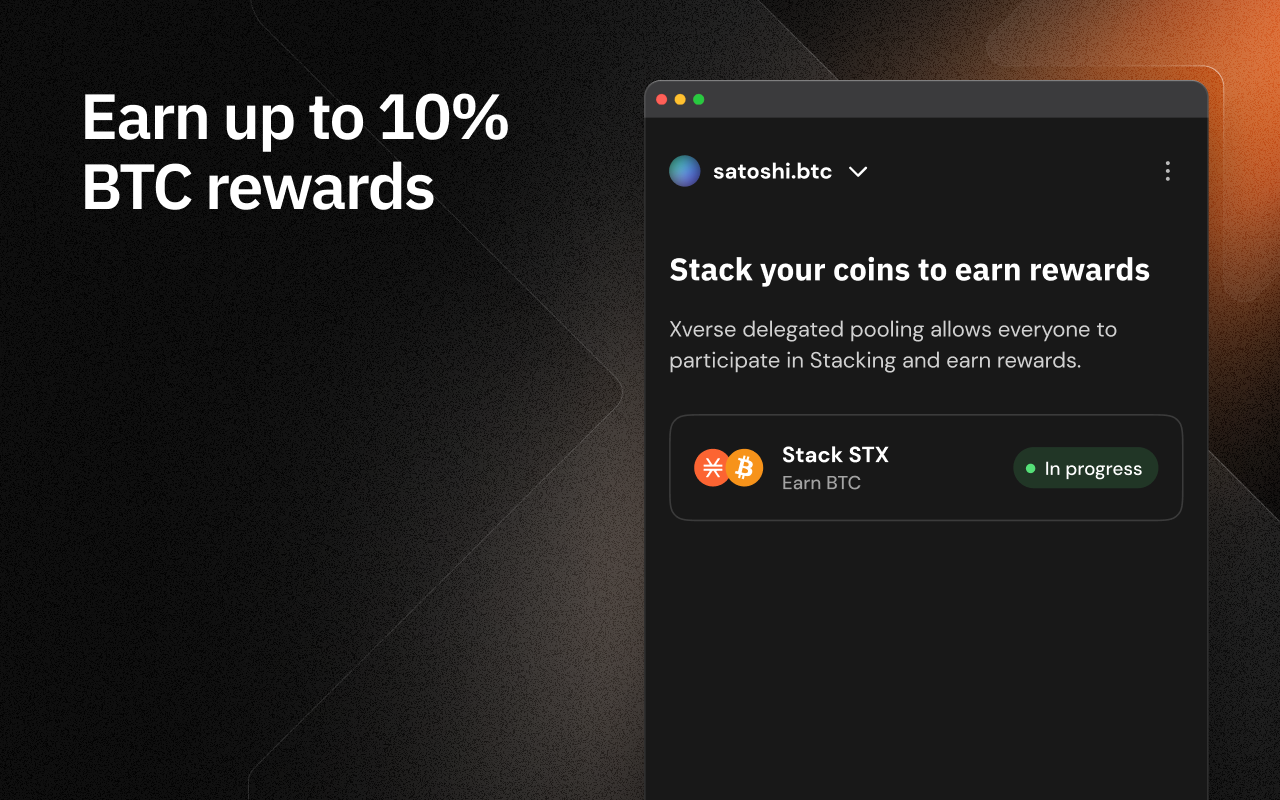 Xverse: Bitcoin Crypto Wallet截图1