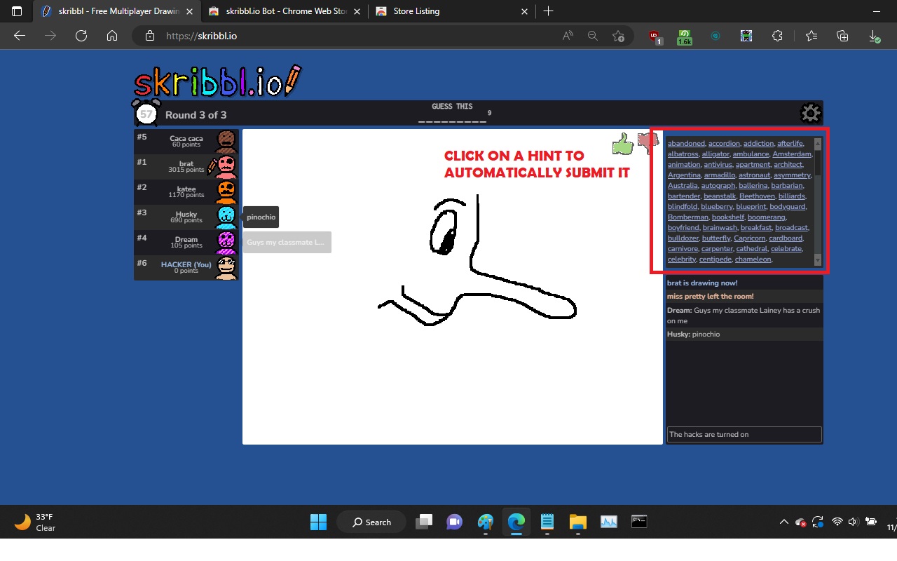 Skribbl.io Cheats截图1