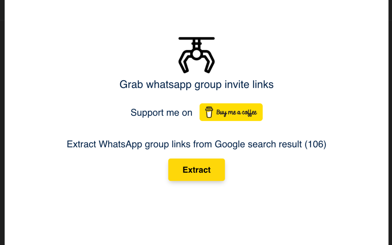 Grab WhatsApp groups links截图4