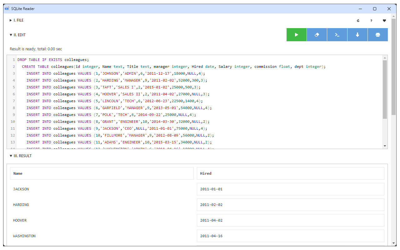SQLite Reader截图4