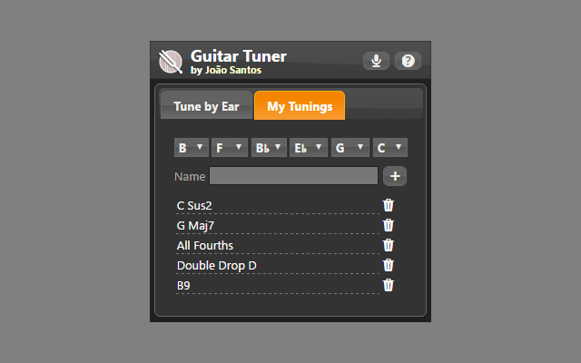 Guitar Tuner - Tune by Ear截图2
