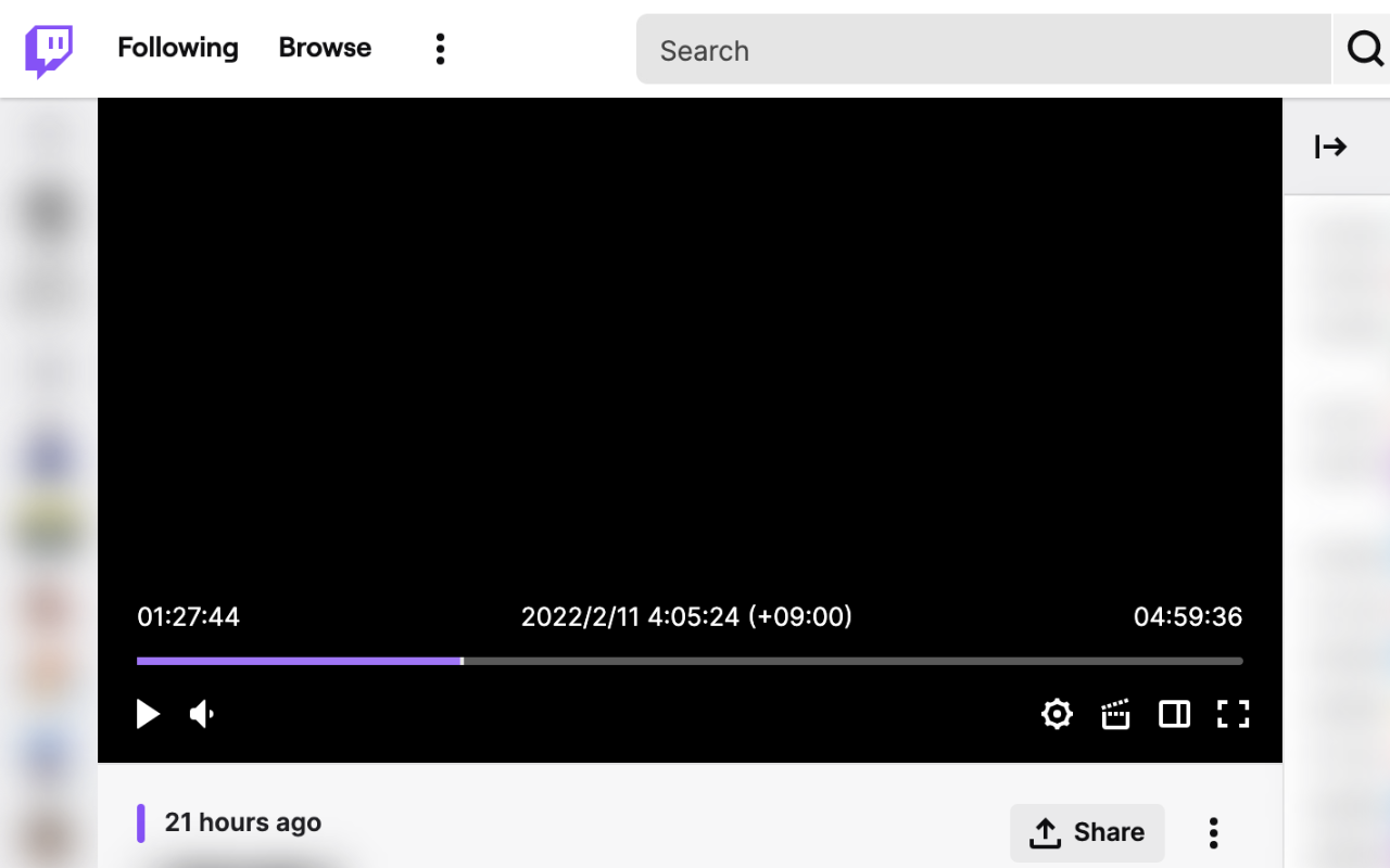 Twitch Live Clock截图1
