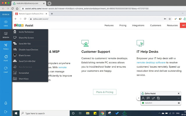 Zoho Assist - FREE Remote Support Tool截图1