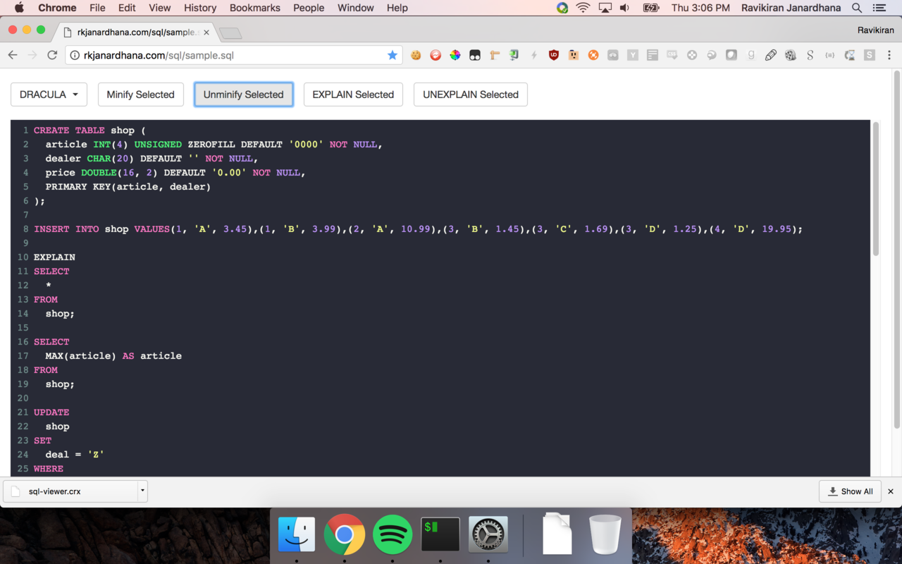 SQL Viewer截图1