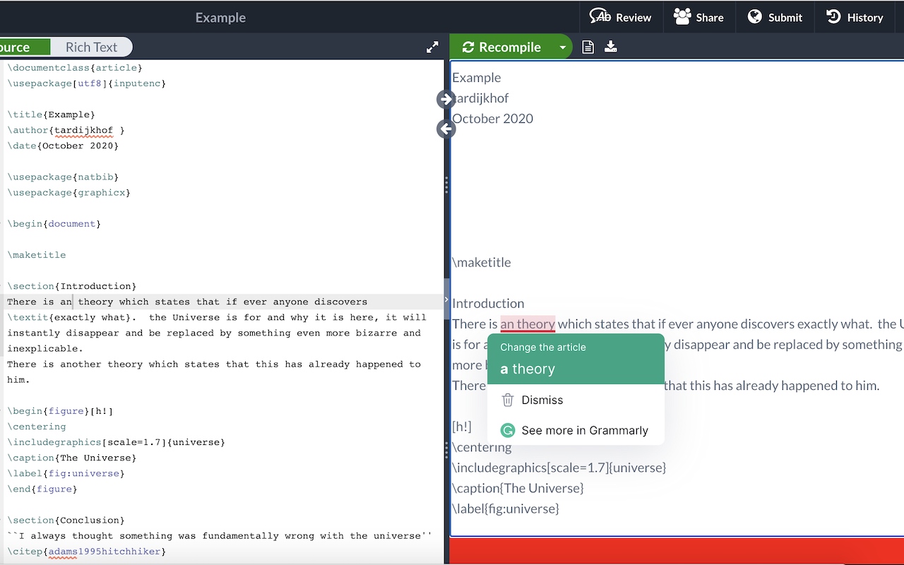 Overleaf textarea截图1