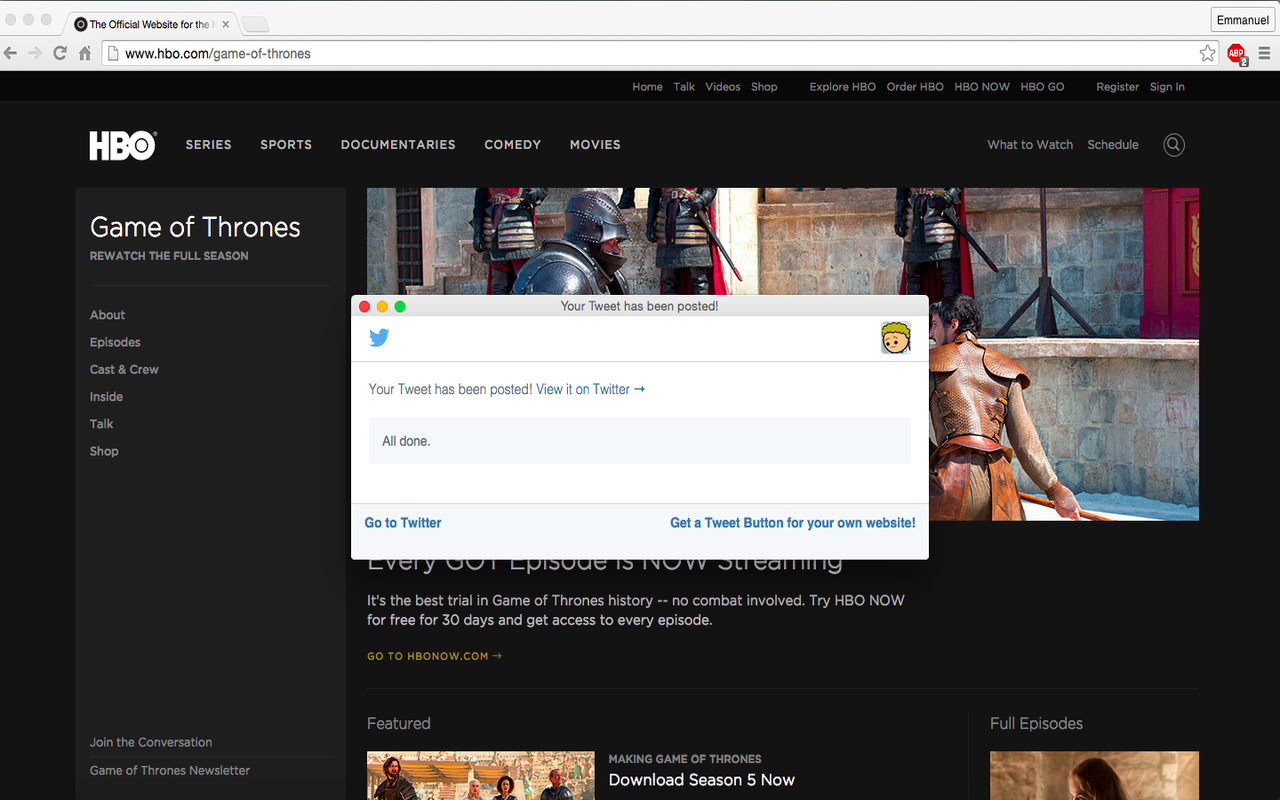 ClickTweet截图1