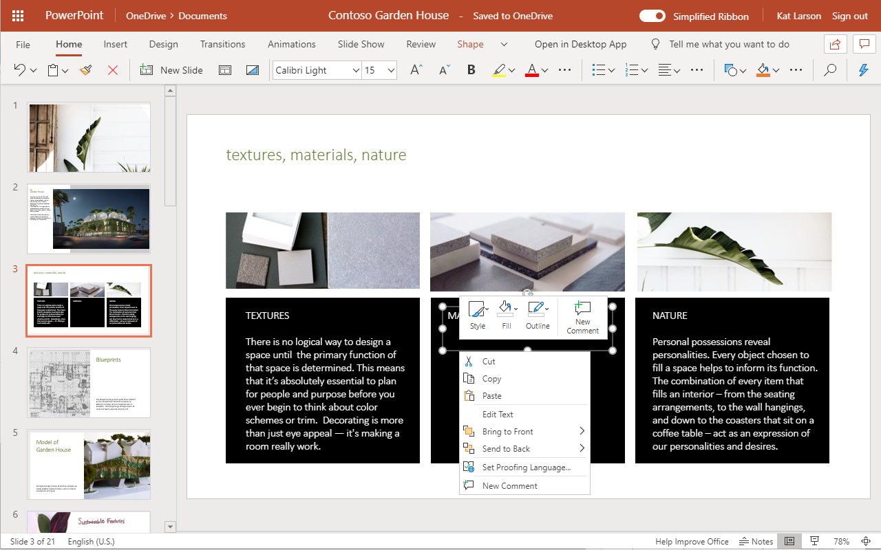 Office Online 复制和粘贴截图3