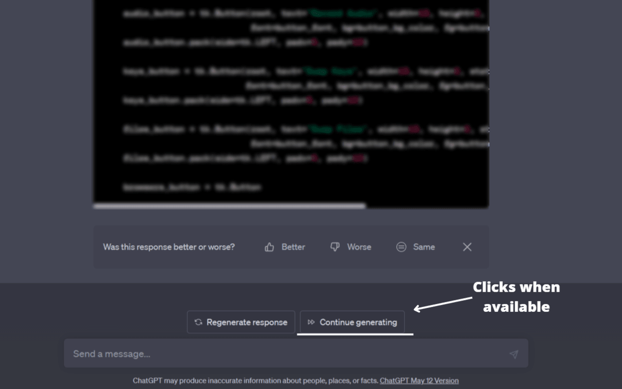ChatGPT Auto-Continue & Token Counter截图1