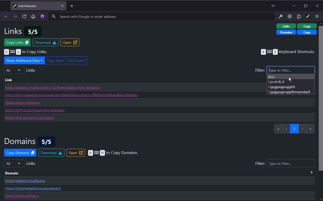 Link Extractor截图3