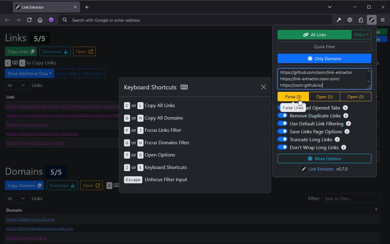 Link Extractor截图4
