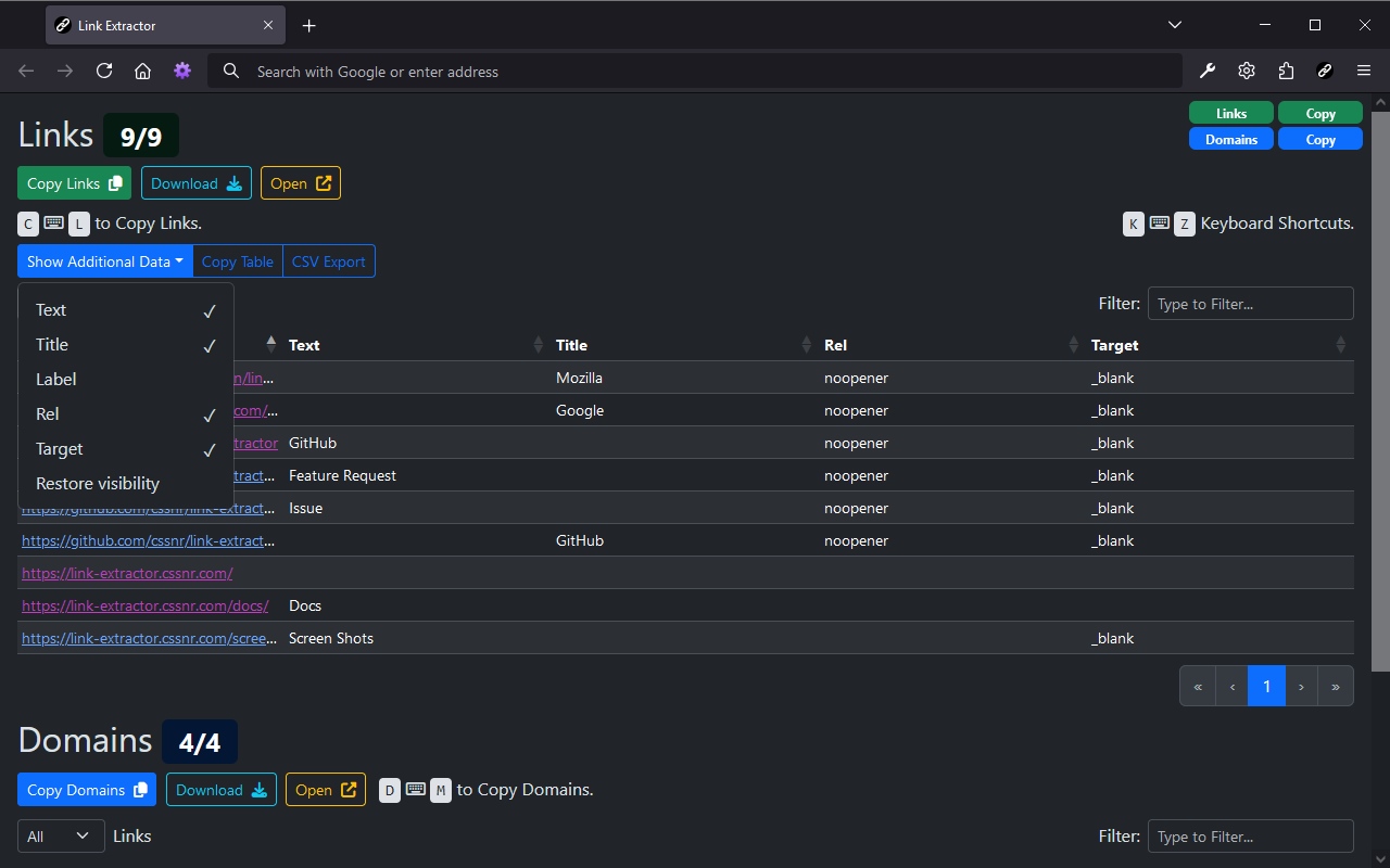 Link Extractor截图5