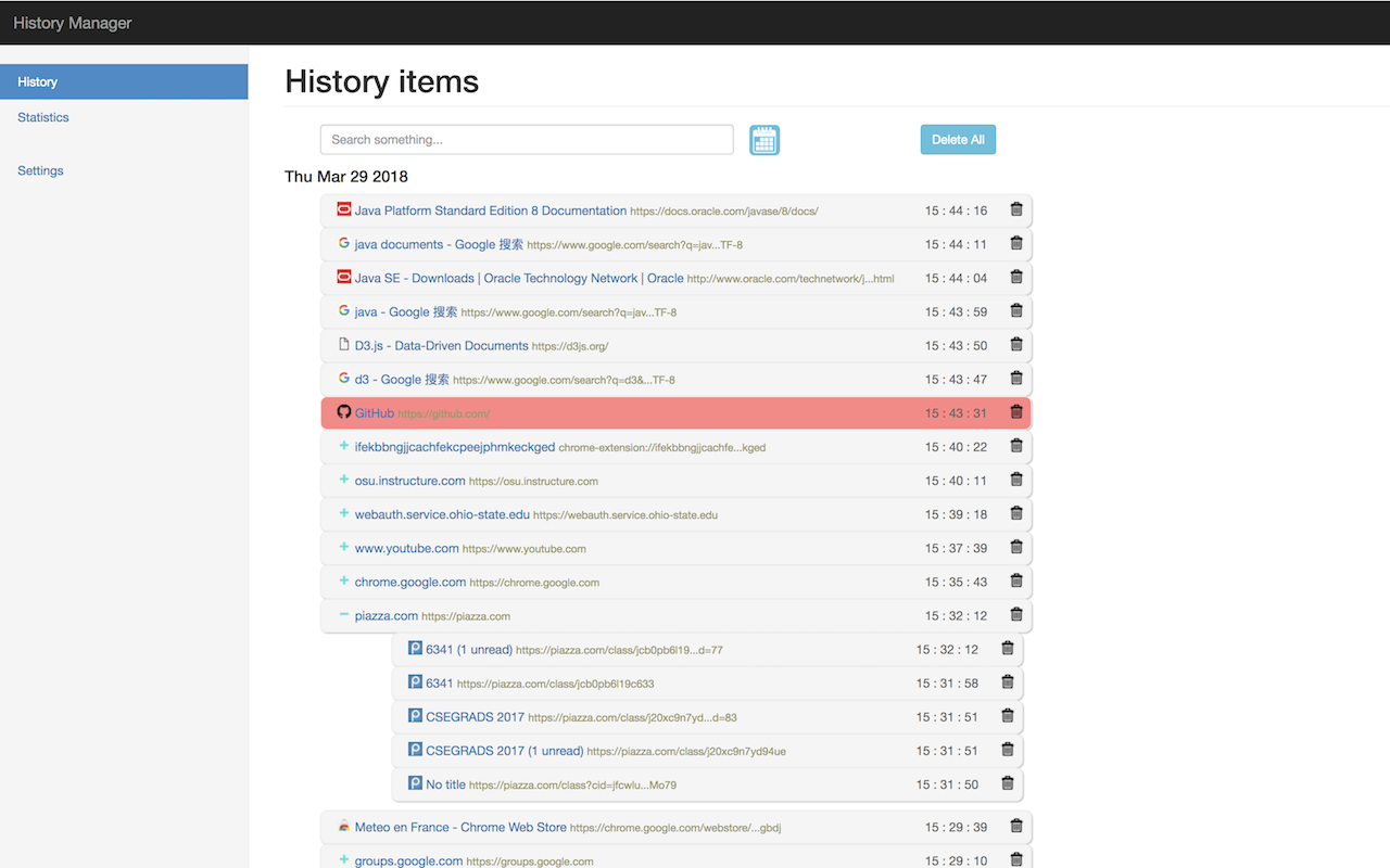 History Manager截图3
