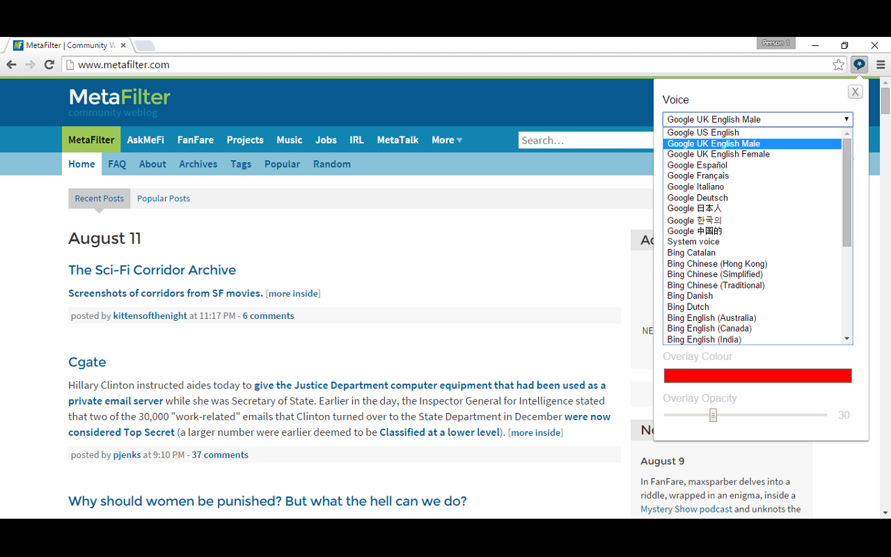 ClaroRead Chrome截图1