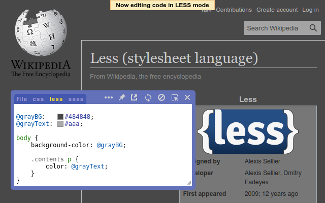 Live editor for CSS, Less & Sass - Magic CSS截图1