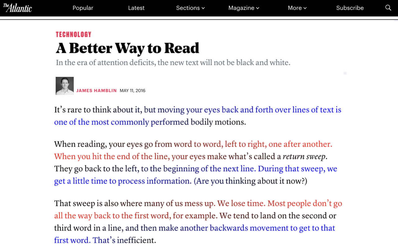 BeeLine Reader截图1