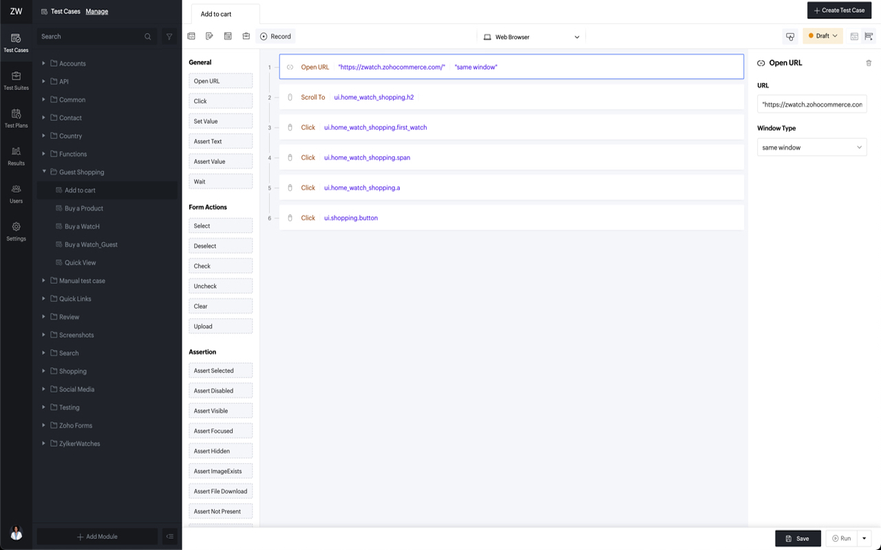 Zoho QEngine Recorder截图4