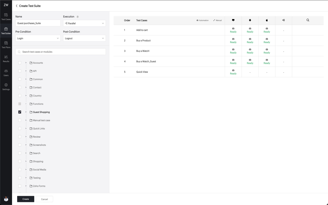 Zoho QEngine Recorder截图5