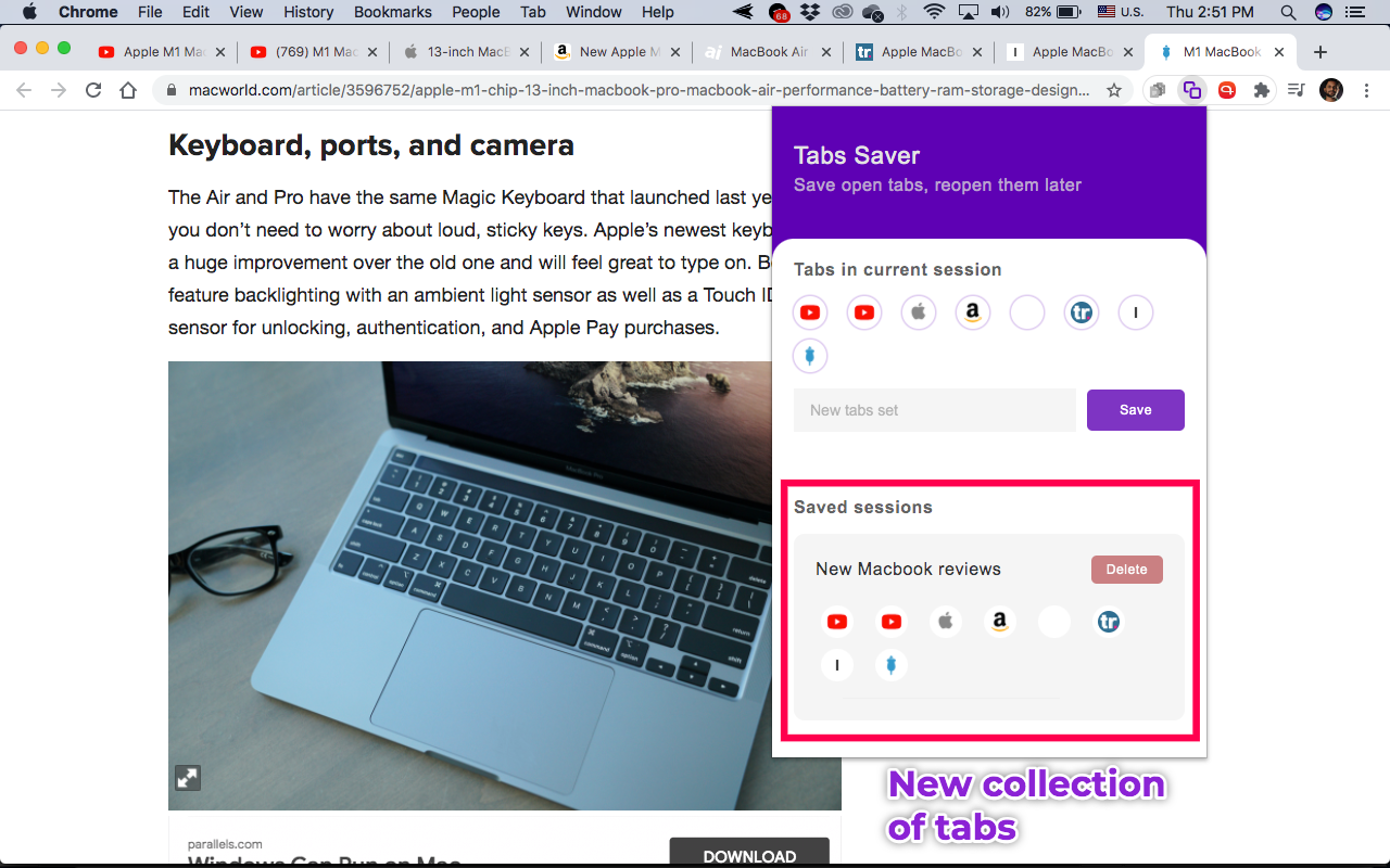 Tabs Saver截图1