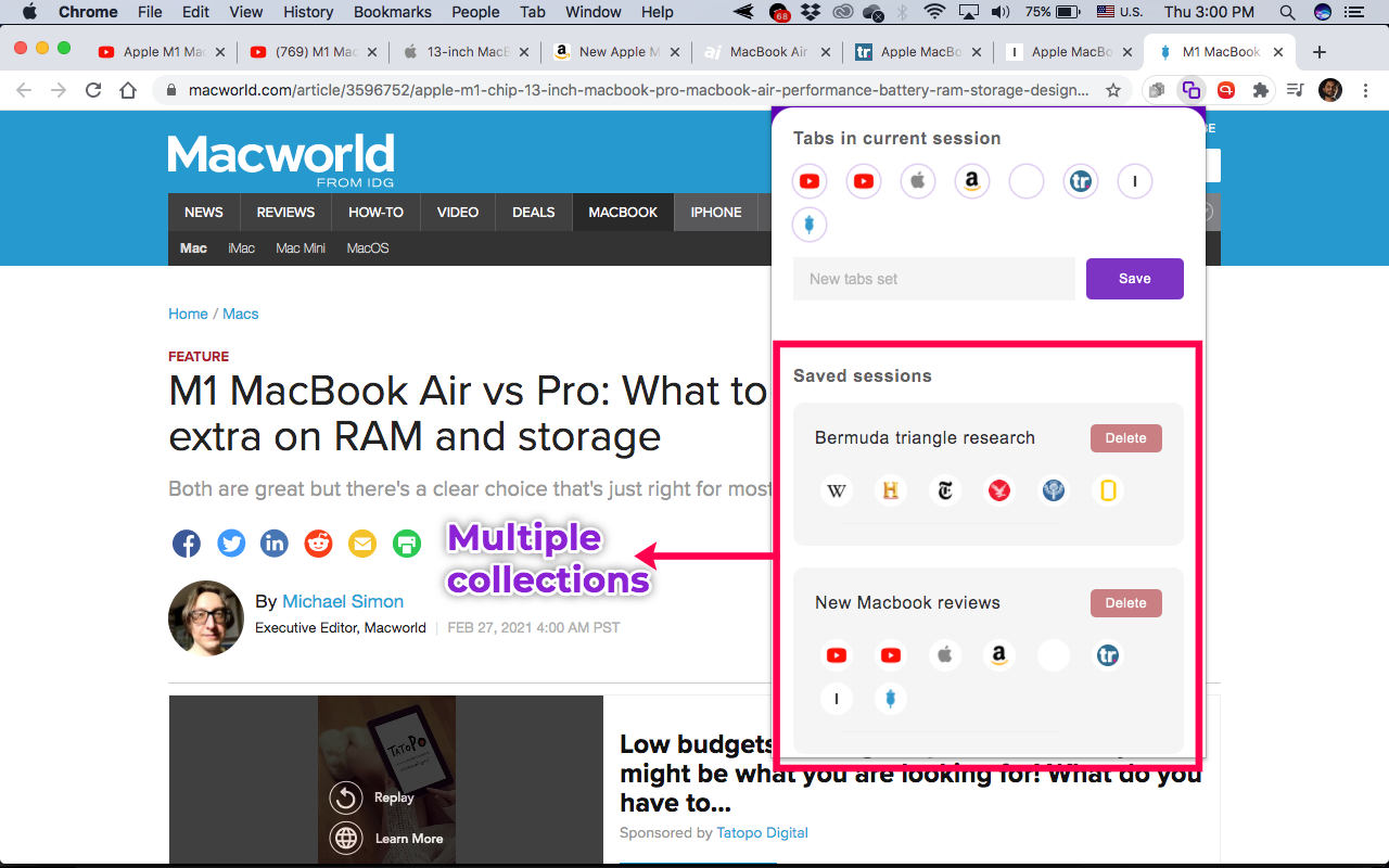 Tabs Saver截图2
