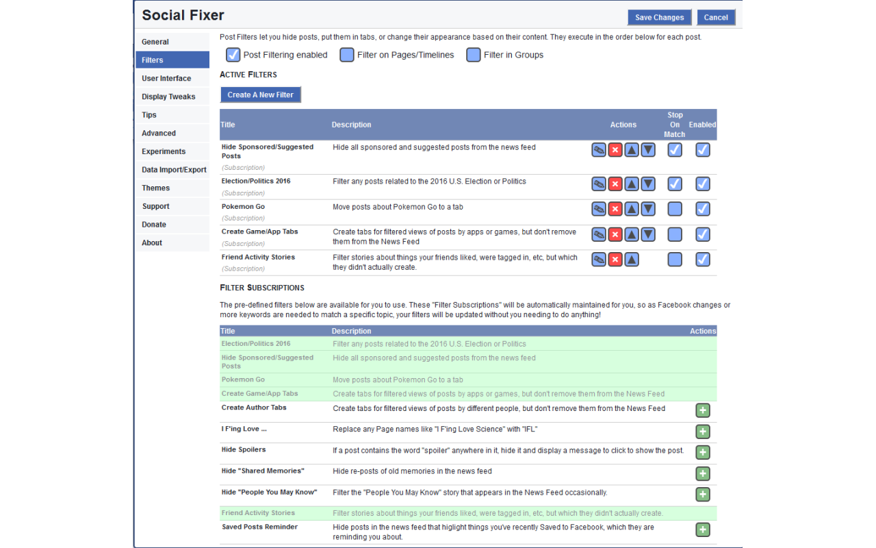 Social Fixer for Facebook截图1