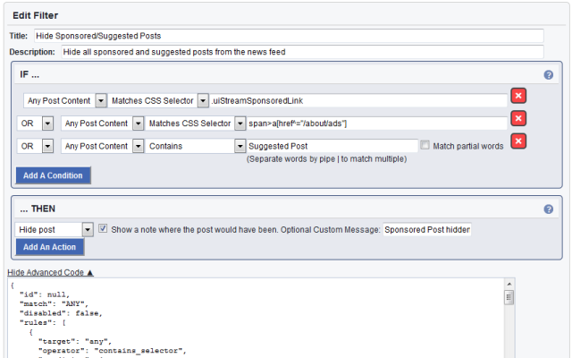 Social Fixer for Facebook截图5