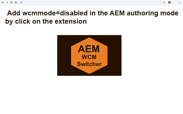 AEM WCM Mode Switcher截图1