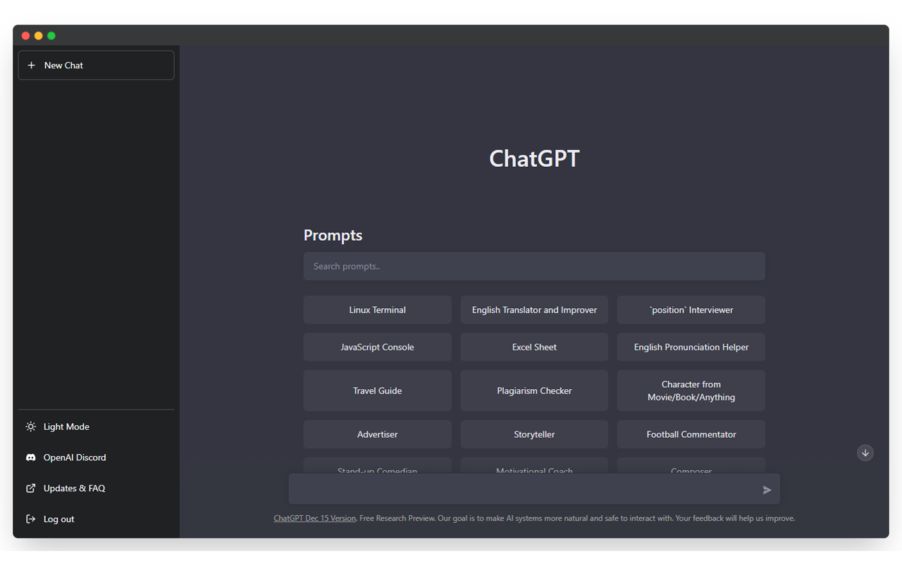 ChatGPT Prompts截图1