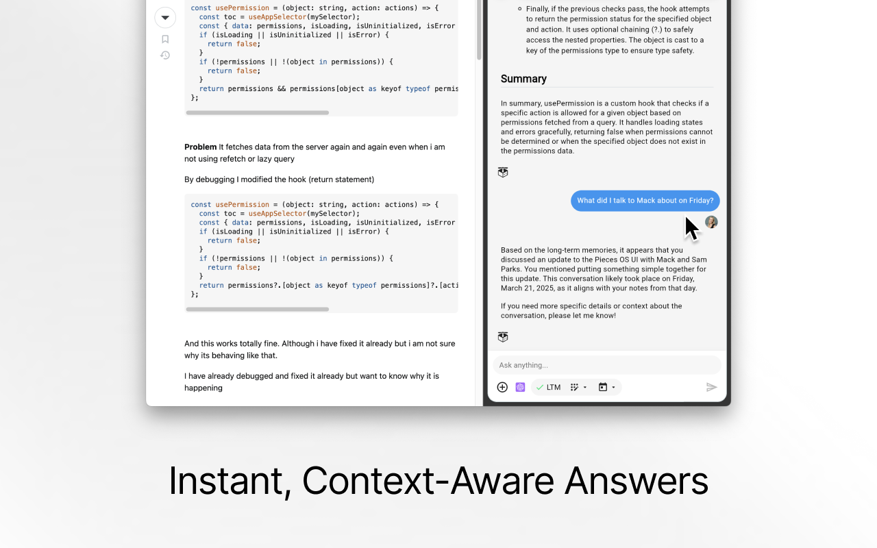 Pieces for Developers: Copilot & Code Capture截图2