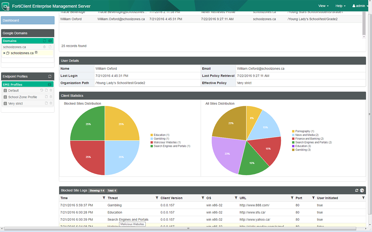 FortiClient Chromebook Webfilter Extension截图3