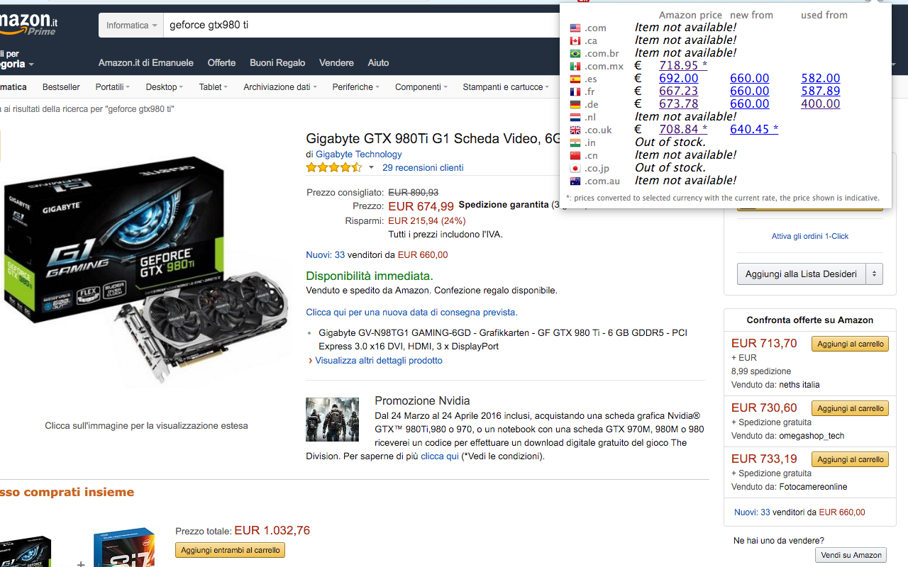 Amazon Price Comparator截图4