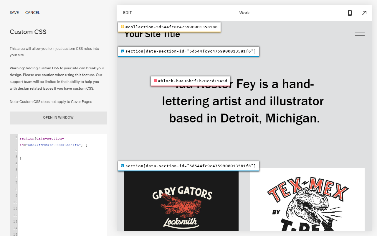 Squarespace ID Finder截图1