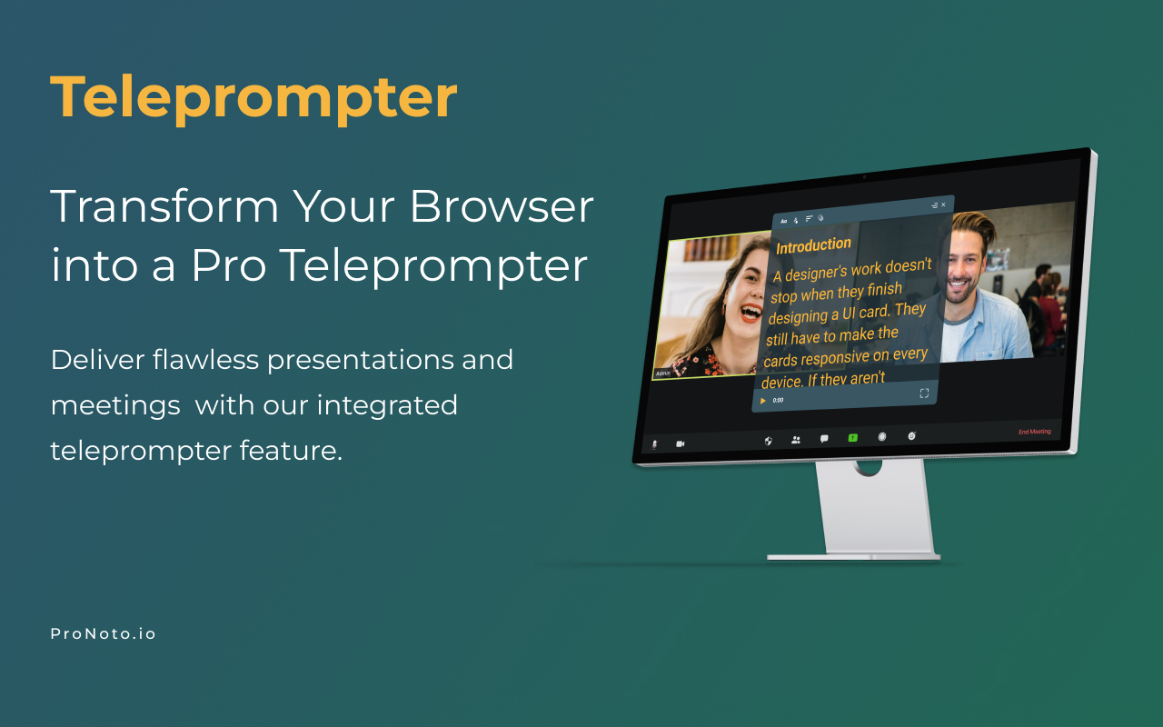 ProNoto: AI Notes, Teleprompter, AI Assistant, & Screenshots截图4