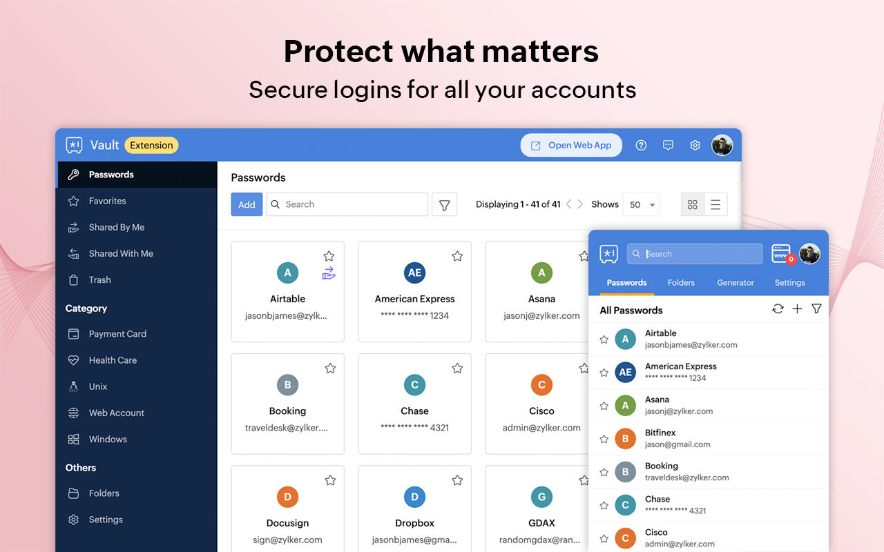 Zoho Vault - Password Manager截图3