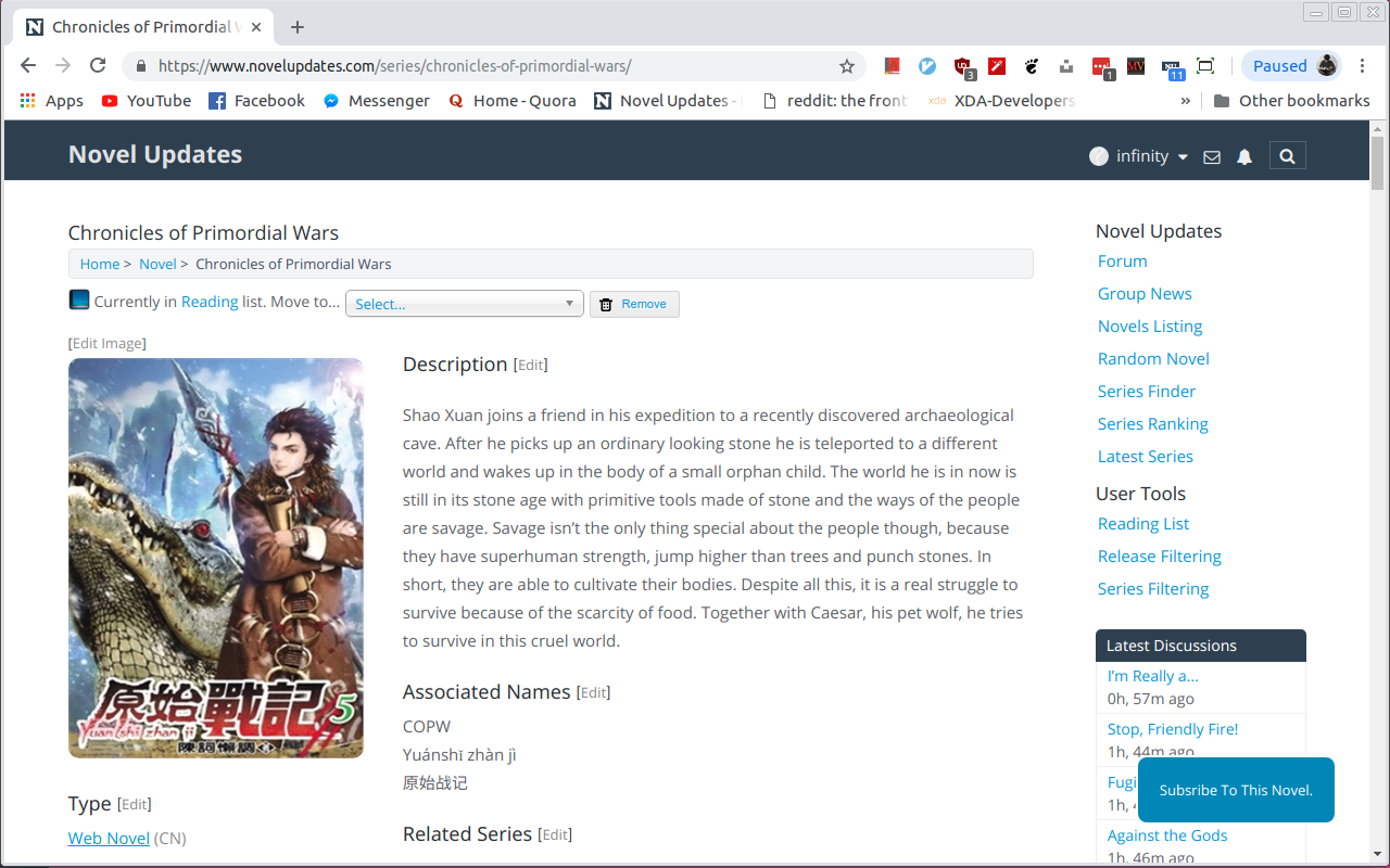 Novel Updates Tracker截图1