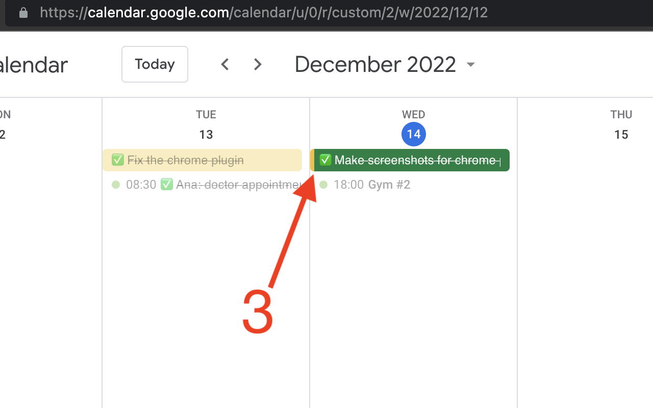 Google Calendar Event Checker截图1