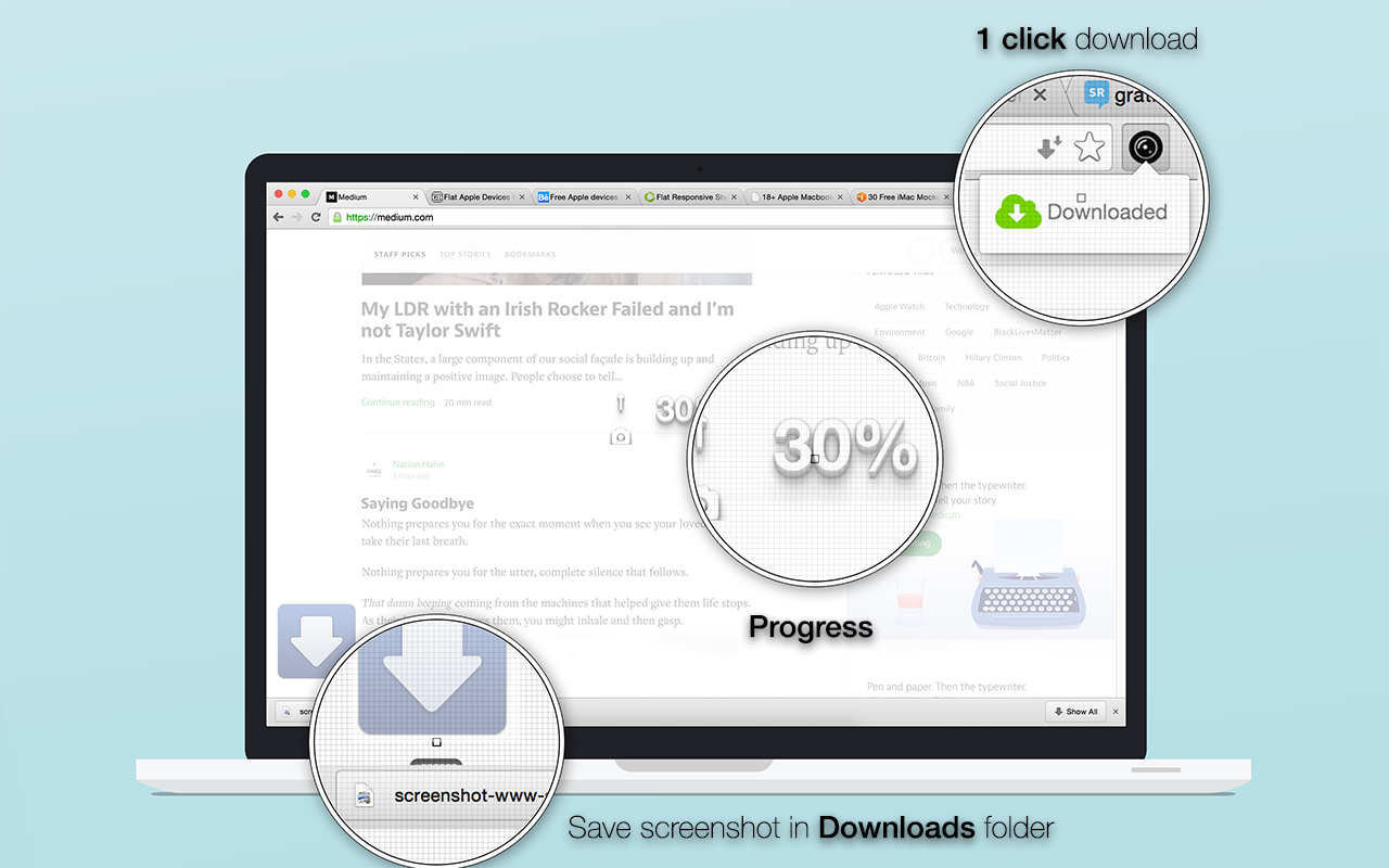 Fullscreenrrr - full webpage screenshot截图1