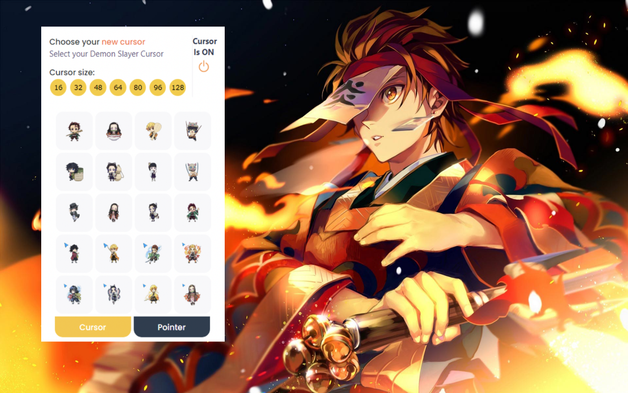 Demon Slayer Cursor截图1