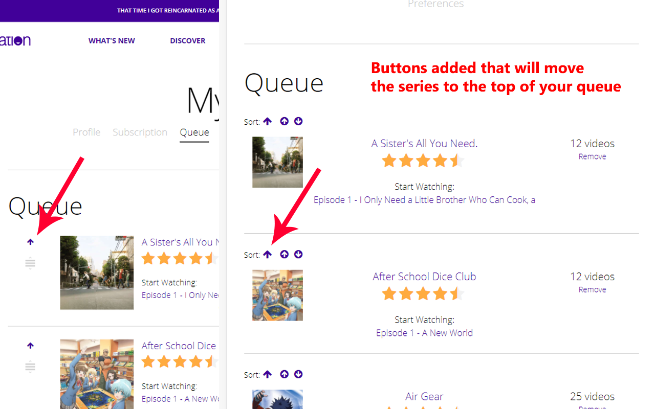 Funimation - Queue Fix截图3