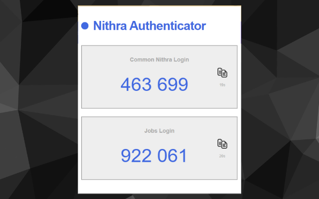 Nithra Authenticator截图1