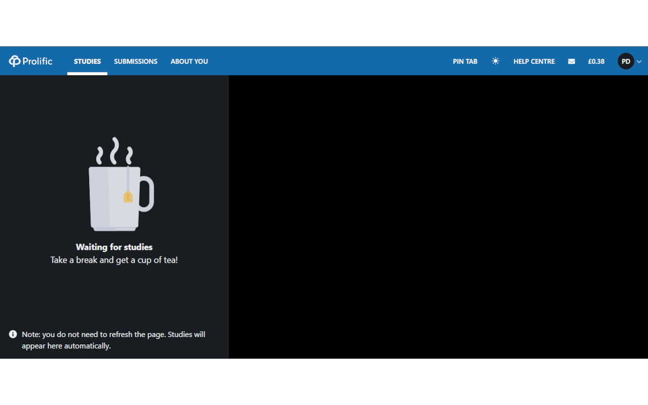 Prolific Darkmode截图1