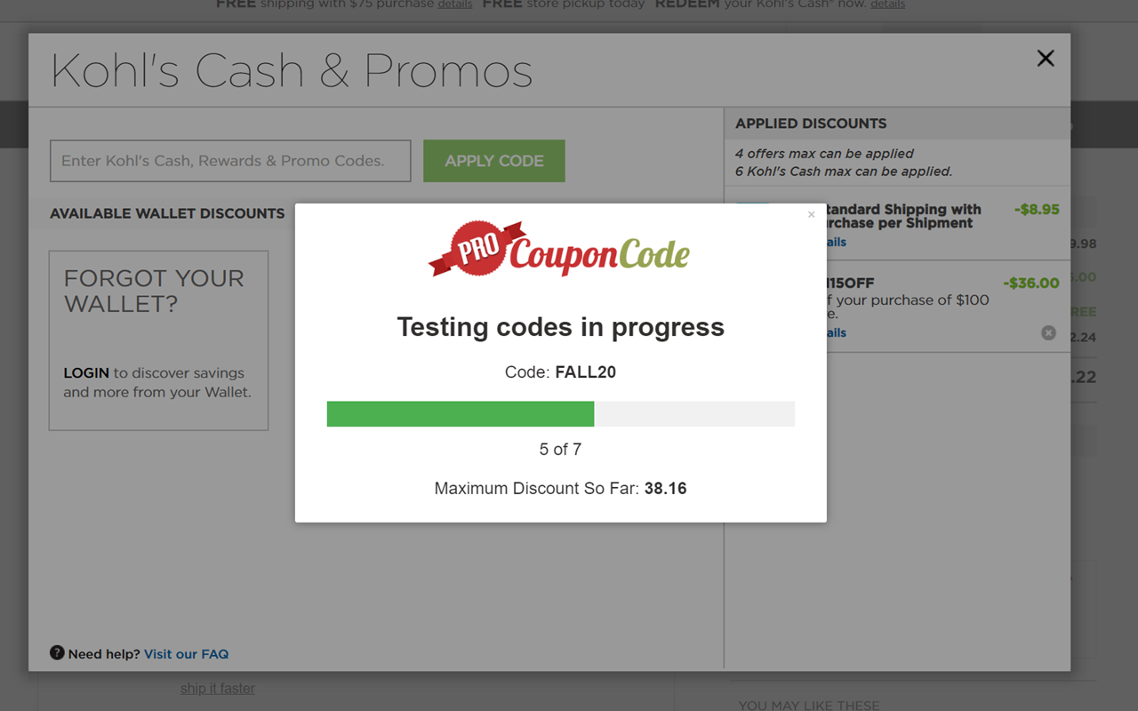 ProCouponCode Autopilot: Online Coupon Codes截图1
